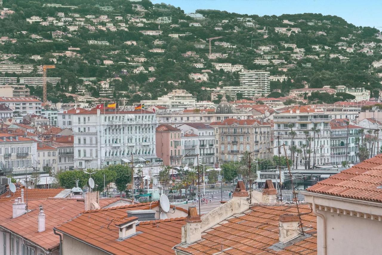 Studio Lumineux 200 M Des Plages A0B192 Cannes Exterior photo