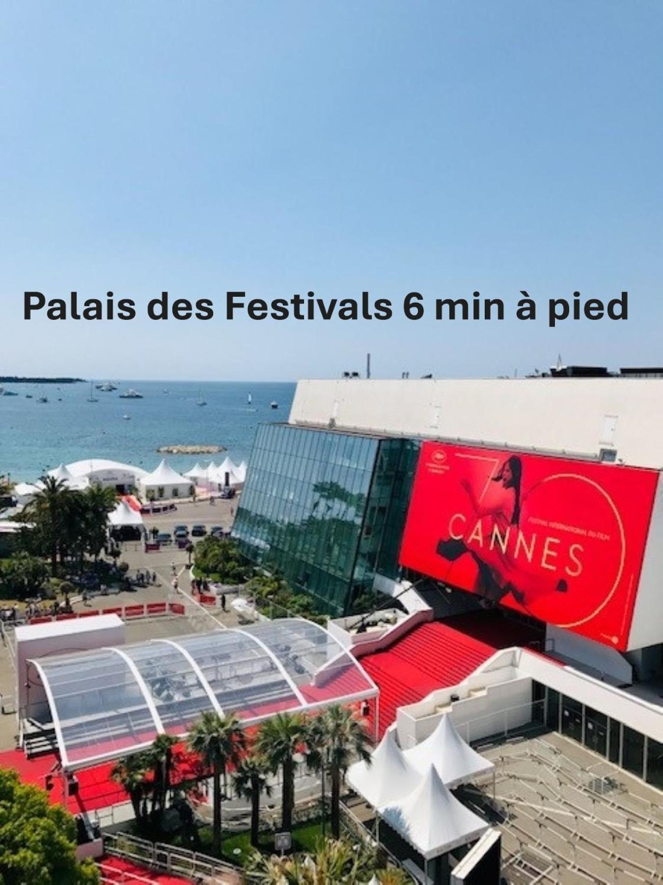 Studio Lumineux 200 M Des Plages A0B192 Cannes Exterior photo